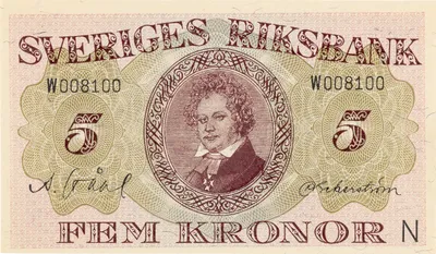 Emergency banknote – 5 kronor