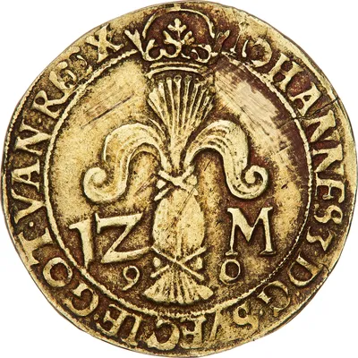 12 mark, Stockholm, Johan III, 1590