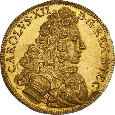 1/2 dukat, Stockholm, Stockholm, Karl XII, 1701