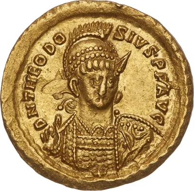 Solidus, Östromerska riket, Konstantinopel, Theodosius II, 408–450