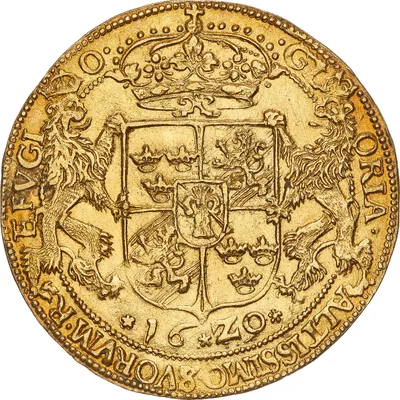 5 dukat, Stockholm, Gustav II Adolf, 1620