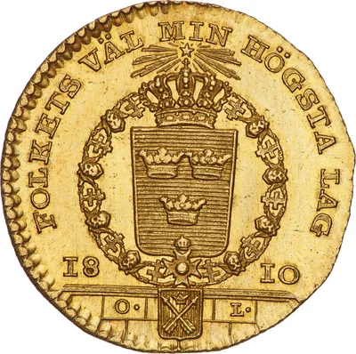 1 dukat, Stockholm, Karl XIII, 1810