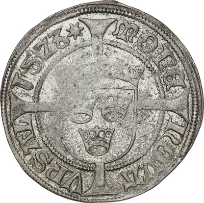 1 öre, Uppsala, Gustav I Vasa, 1523