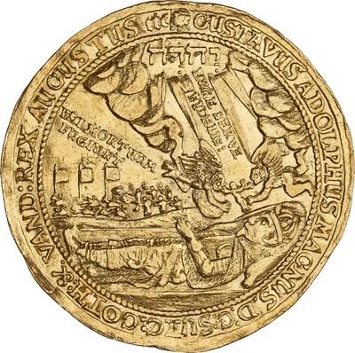 4 dukat, Wolgast, Gustav II Adolf, 1632