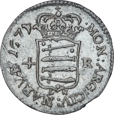 4 öre, Narva, Karl XI, 1671