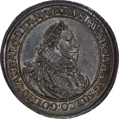 1 riksdaler, Nürnberg, Gustav II Adolf, 1632