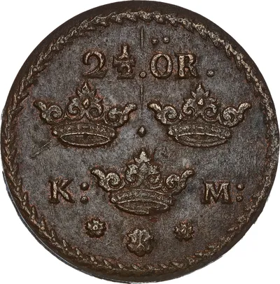 2 1/2 öre, Avesta, Avesta, Karl XI, 1661