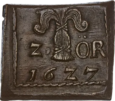 2 öre, Säter, Gustav II Adolf, 1627