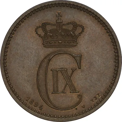 5 öre, Köpenhamn, Christian IX av Danmark, 1984