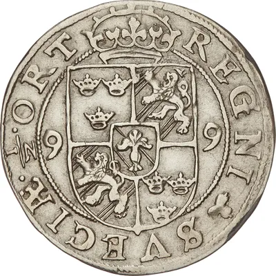 1/8 daler, Stockholm, Karl, riksföreståndare, 1599