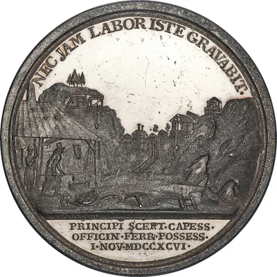 Medalj, Gustav IV Adolf, Järnbruk