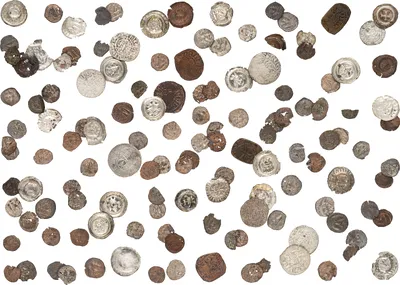 Coins finds from Källa Old Church, Öland, period 1350–1450