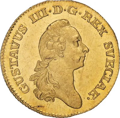 1 dukat, Stockholm, Stockholm, Gustav III, 1781