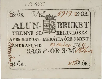 Pollett note of Andarum's Alum mill