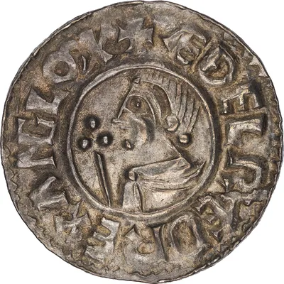 Penny, England, Ethelred II, circa 991–997