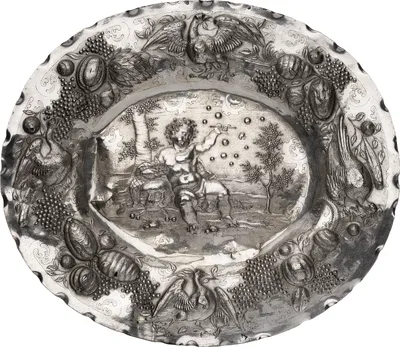 Presenter dish, Henning Petri, Nyköping, 1690s