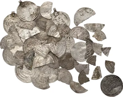 Part of the Näsby hoard, Taxinge parish, Södermanland, deposited after 969